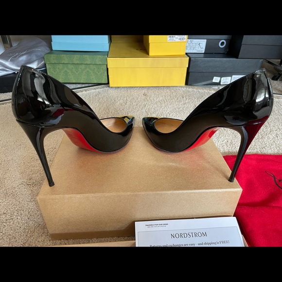 Christian Louboutin Pigalle Follies Pointed Toe Pump - Picture 10 of 12